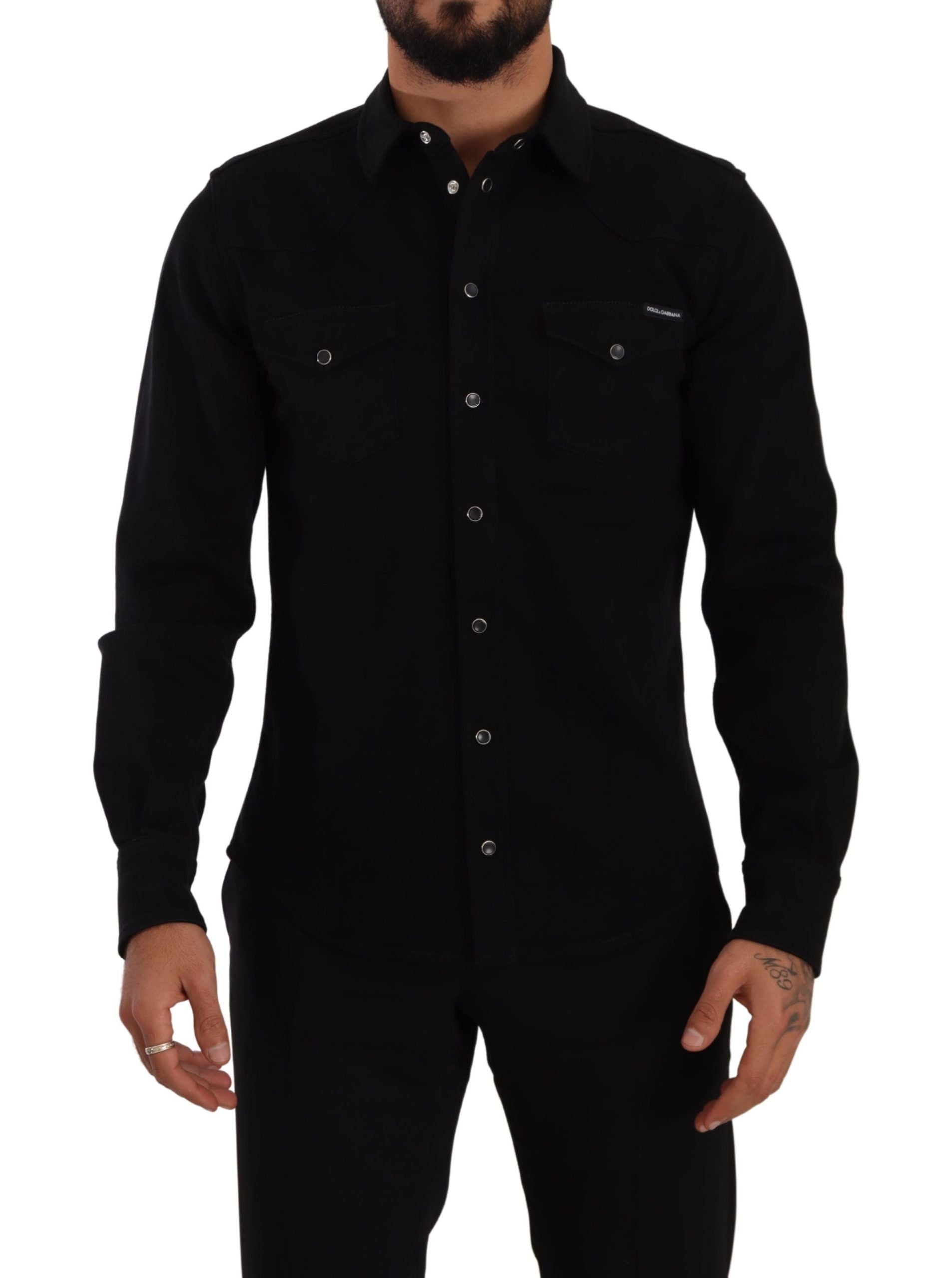 Dolce & Gabbana Black Denim for Men