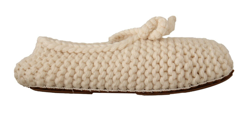 Dolce & Gabbana White Ballet Flats for Women