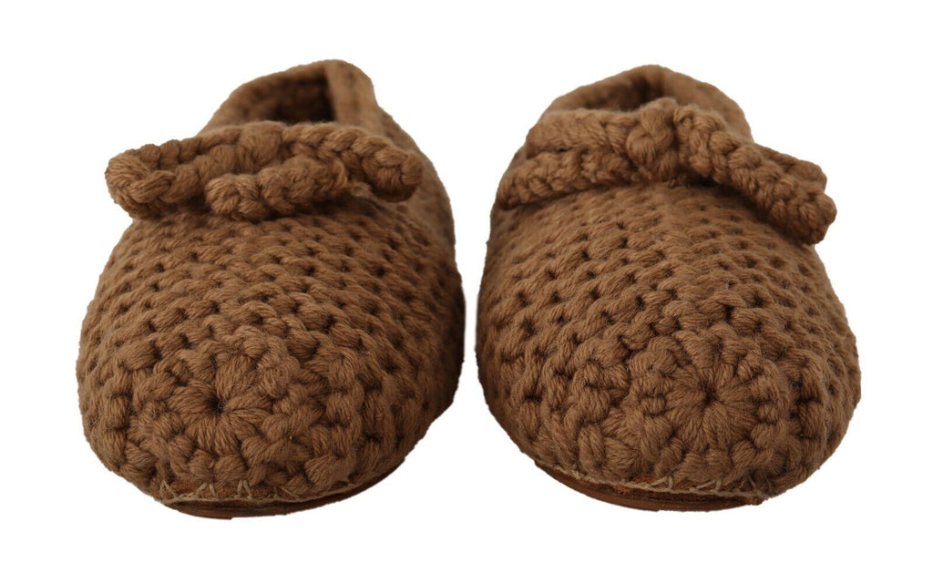 Dolce & Gabbana Brown Ballet Flats for Women alternate view