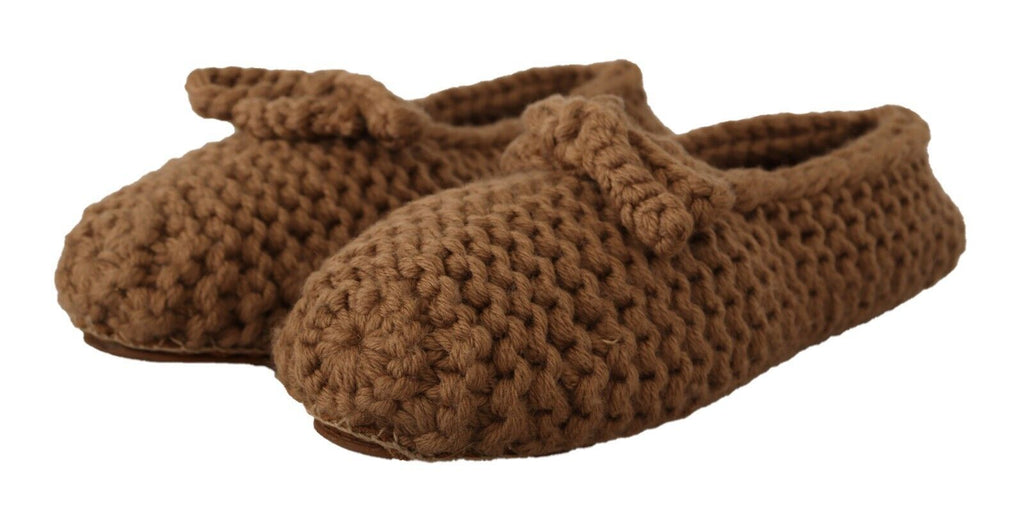 Dolce & Gabbana Brown Ballet Flats for Women detail view