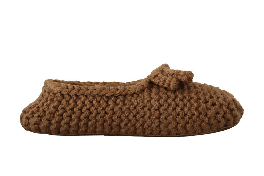 Dolce & Gabbana Brown Ballet Flats for Women