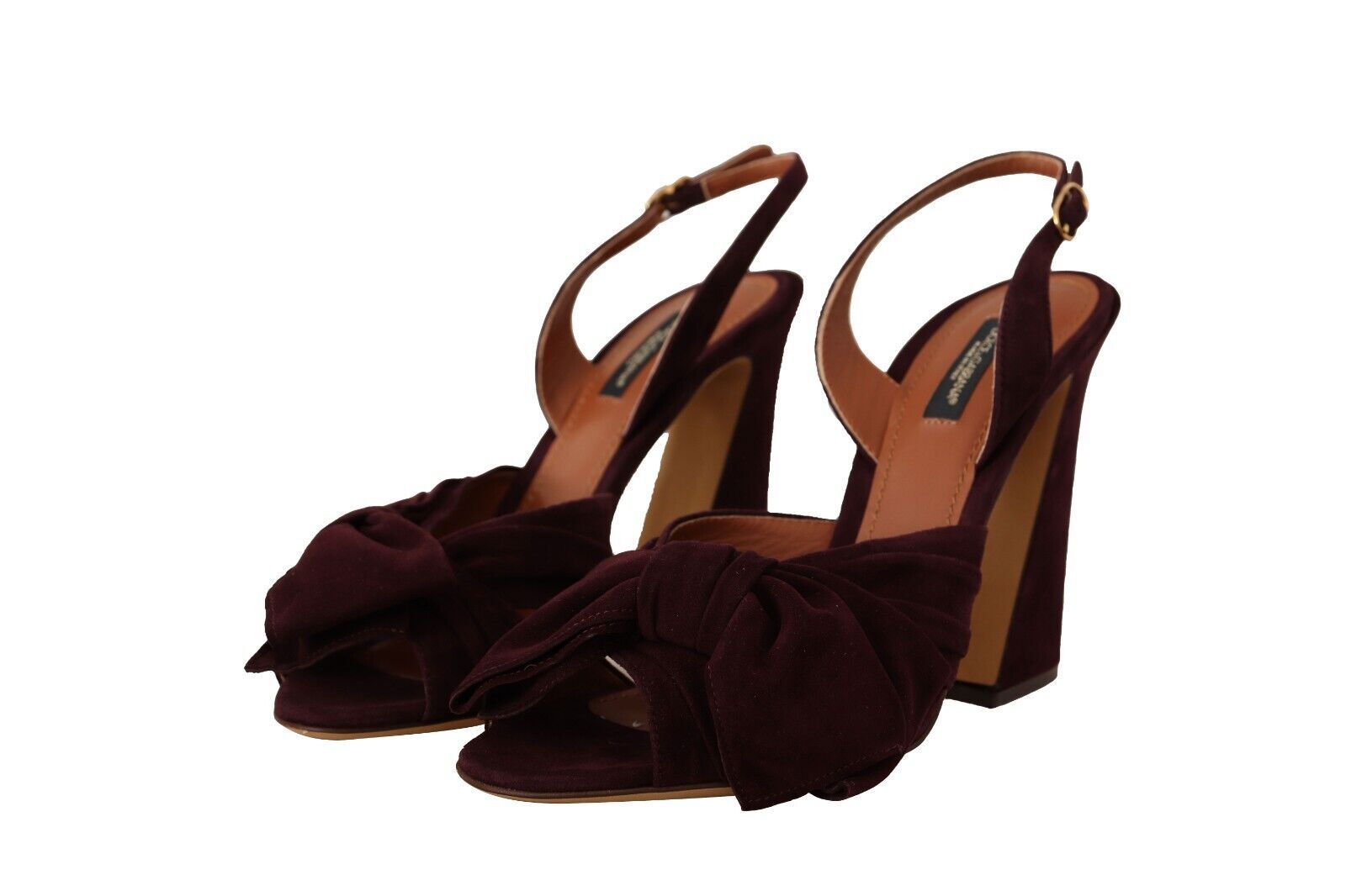 Dolce & Gabbana Purple Stiletto Heels for Women alternate view