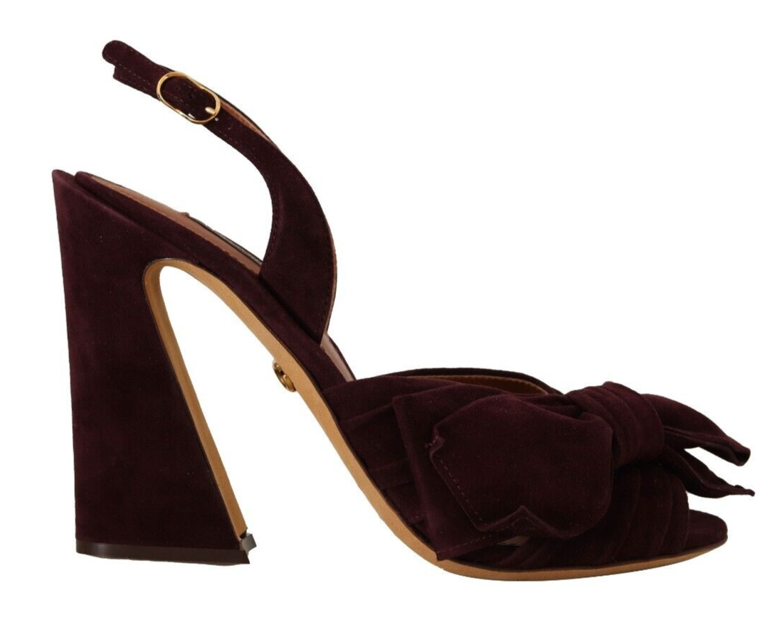 Dolce & Gabbana Purple Stiletto Heels for Women