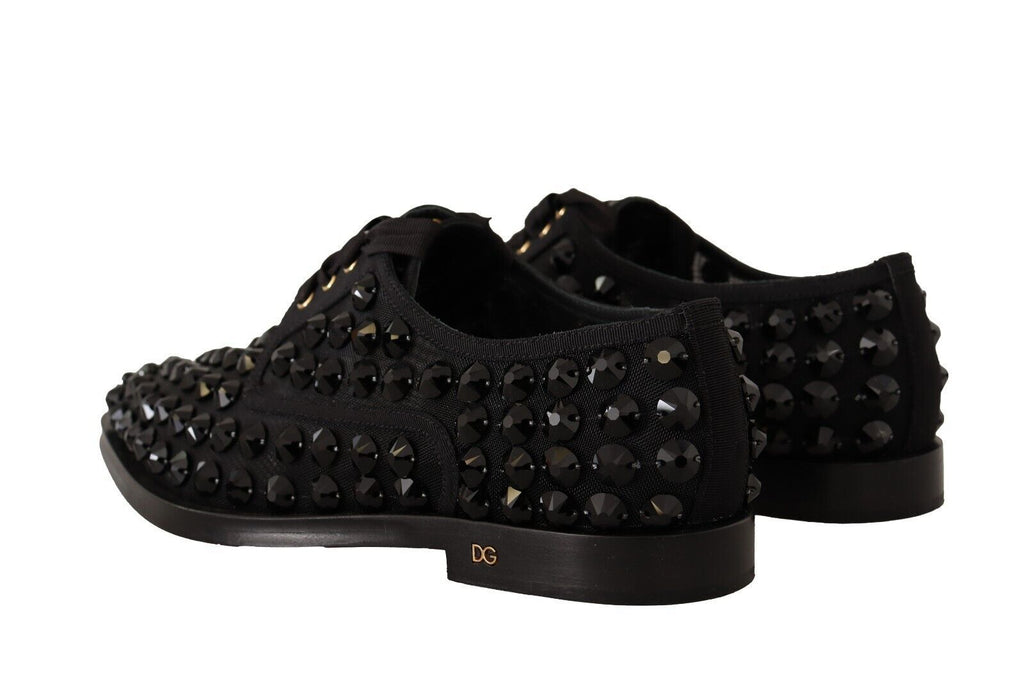 Dolce & Gabbana Black Oxfords And Derbies for Women side view