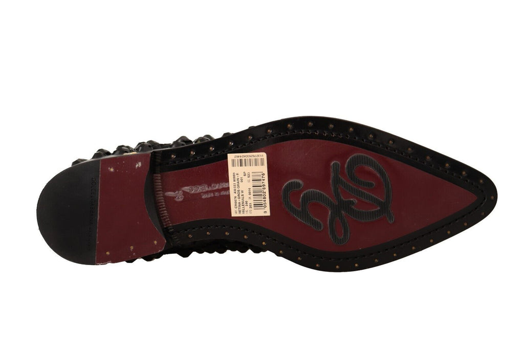 Dolce & Gabbana Black Oxfords And Derbies for Women additional view