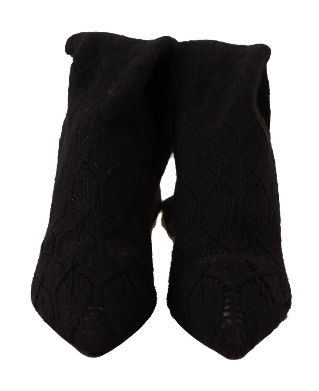 Chaussures Bottines Hautes Dolce & Gabbana Noires Chaussettes Extensibles