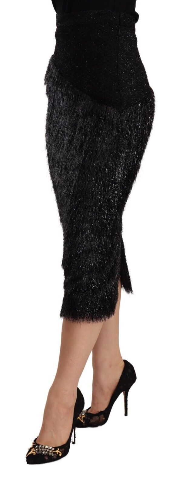 Masha Ma Black Midi for Women alternate view