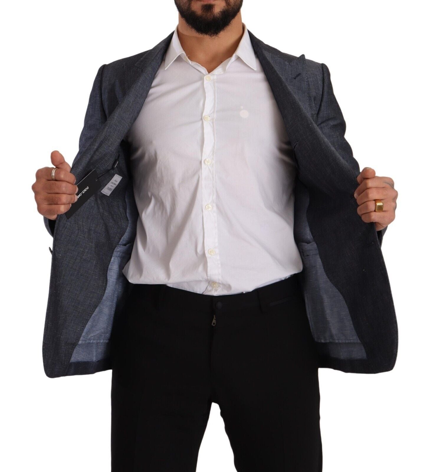 Dolce & Gabbana Blue Blazer for Men additional view