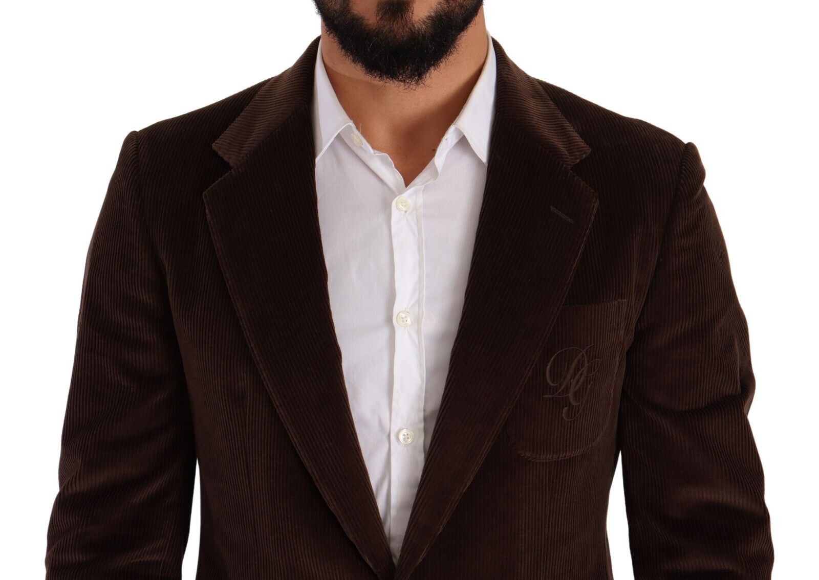 Dolce & Gabbana Brown Blazer for Men detail view