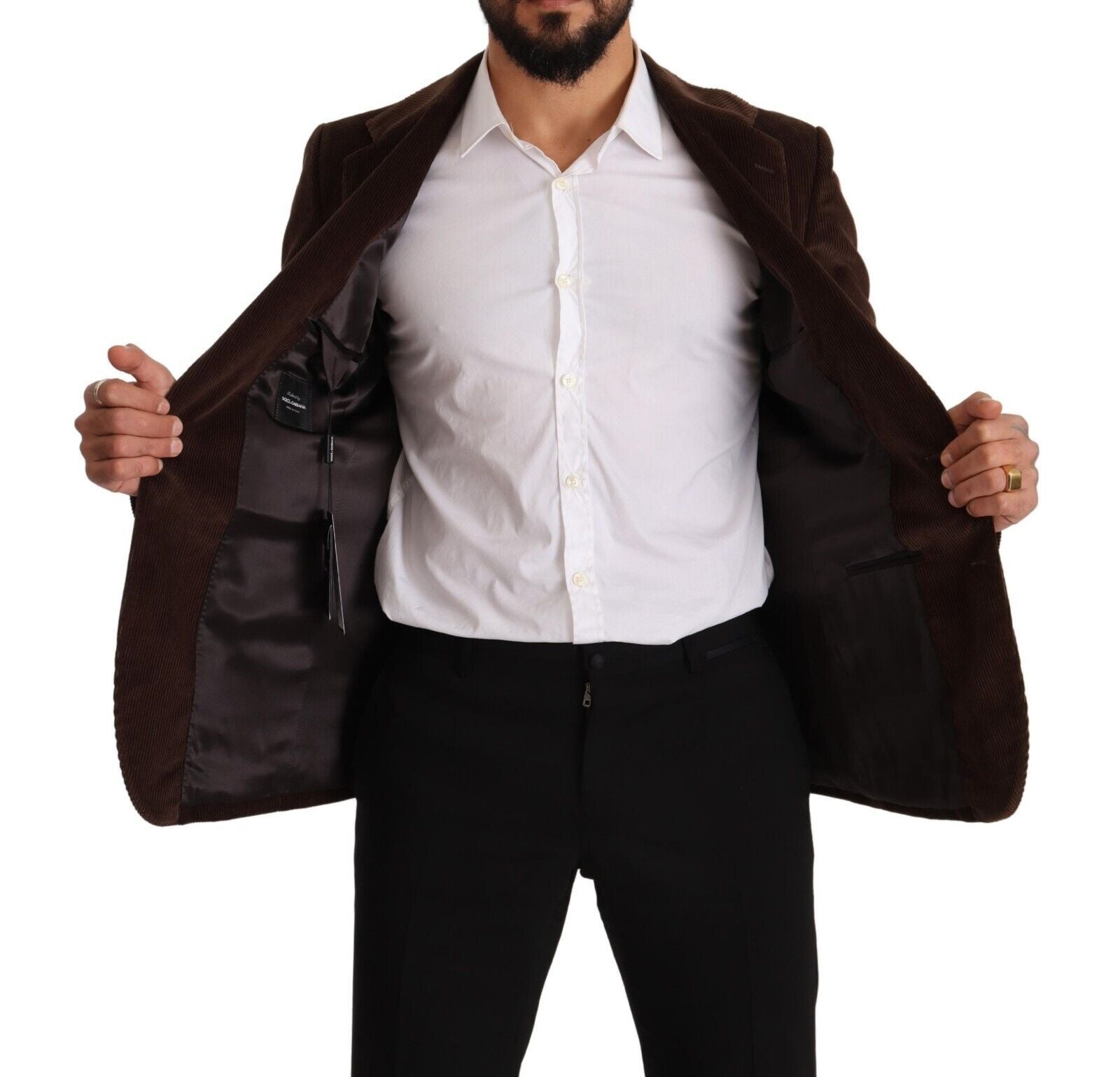 Dolce & Gabbana Brown Blazer for Men additional view