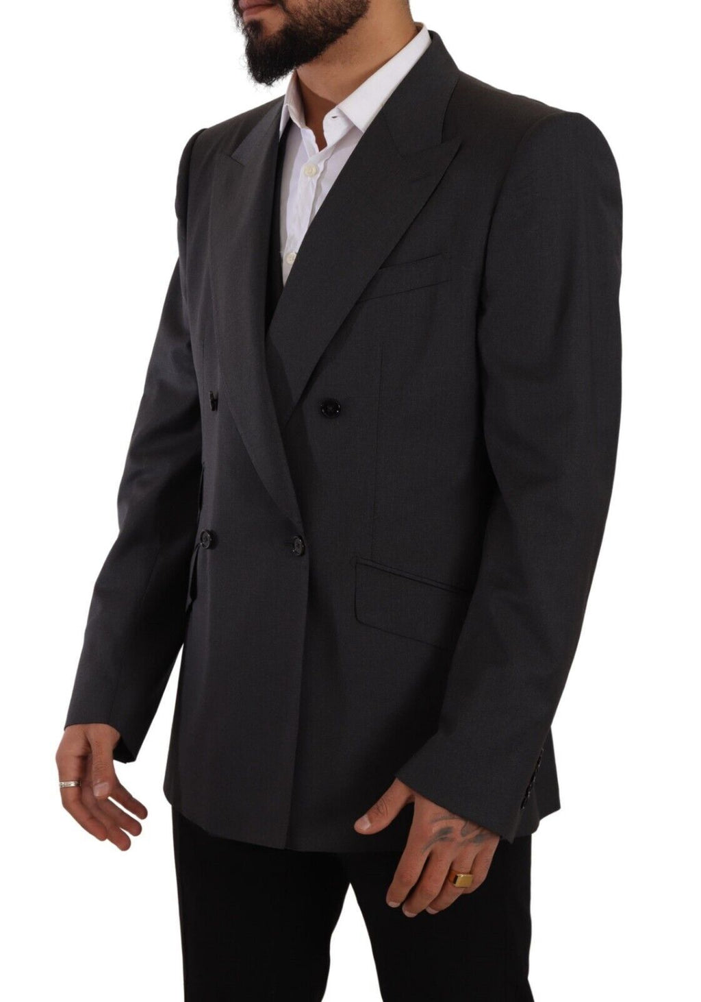 Dolce & Gabbana Grey Two Piece Suits for Men alternate view
