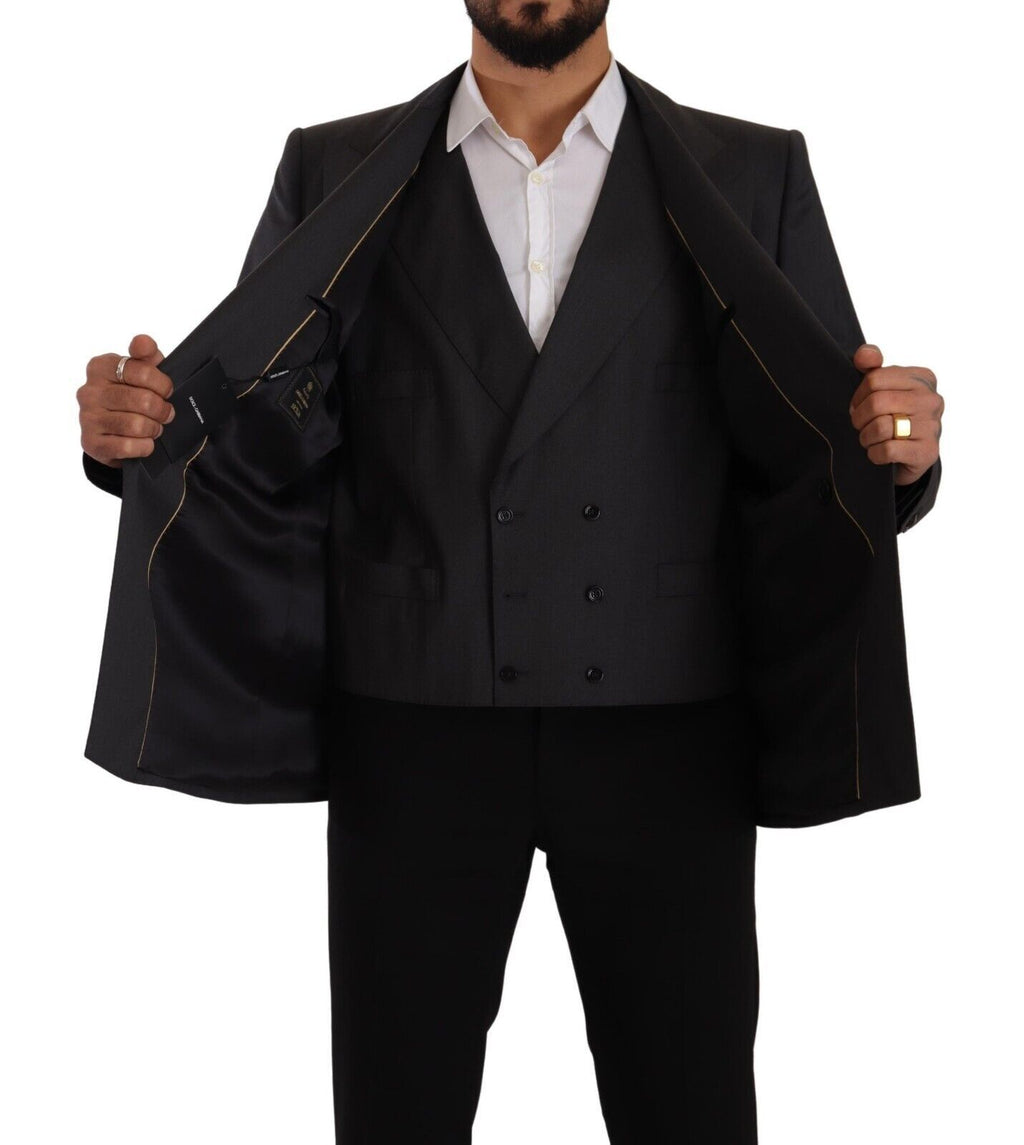 Dolce & Gabbana Grey Two Piece Suits for Men additional view