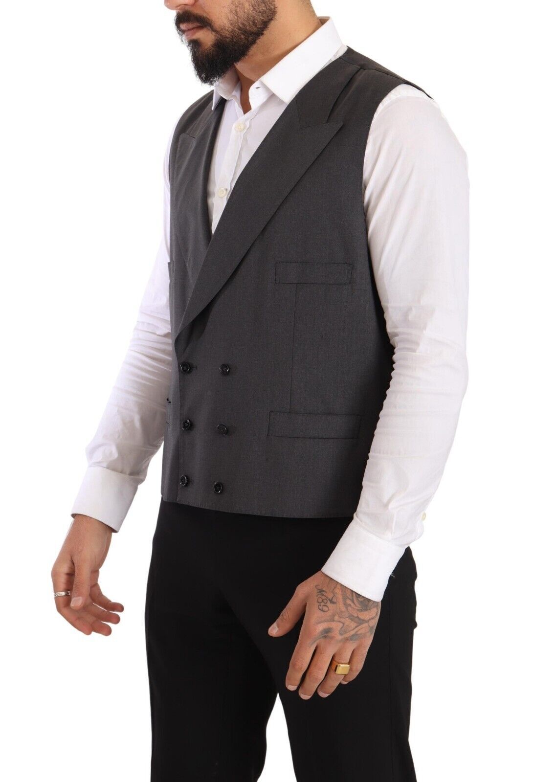 Dolce & Gabbana Grey Two Piece Suits for Men additional view