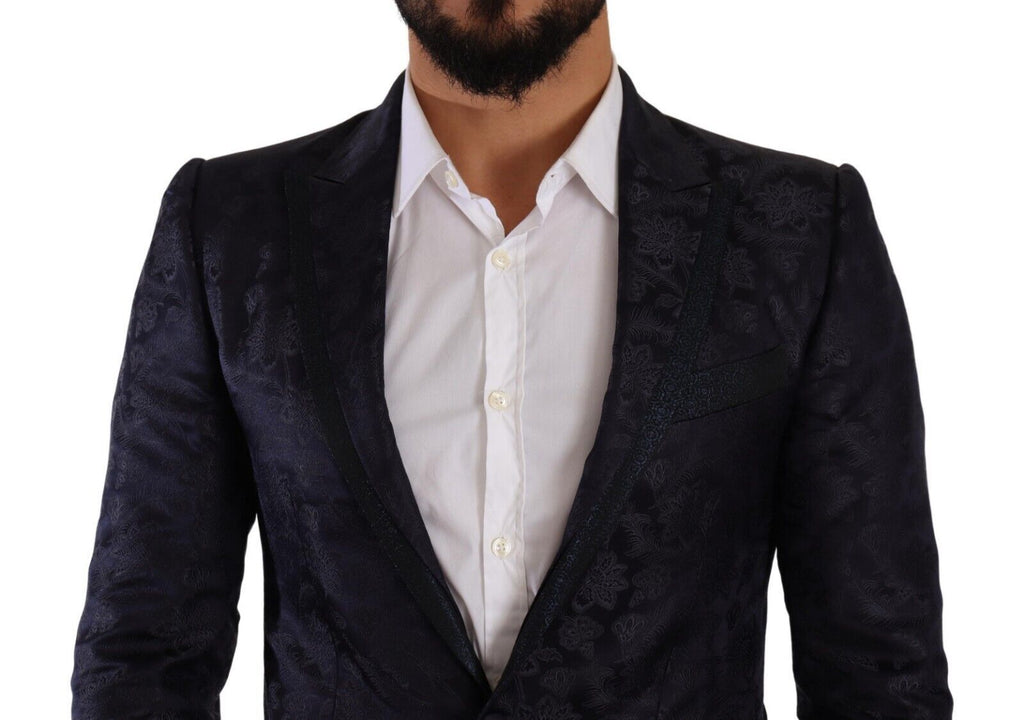 Dolce & Gabbana Blue Blazer for Men detail view