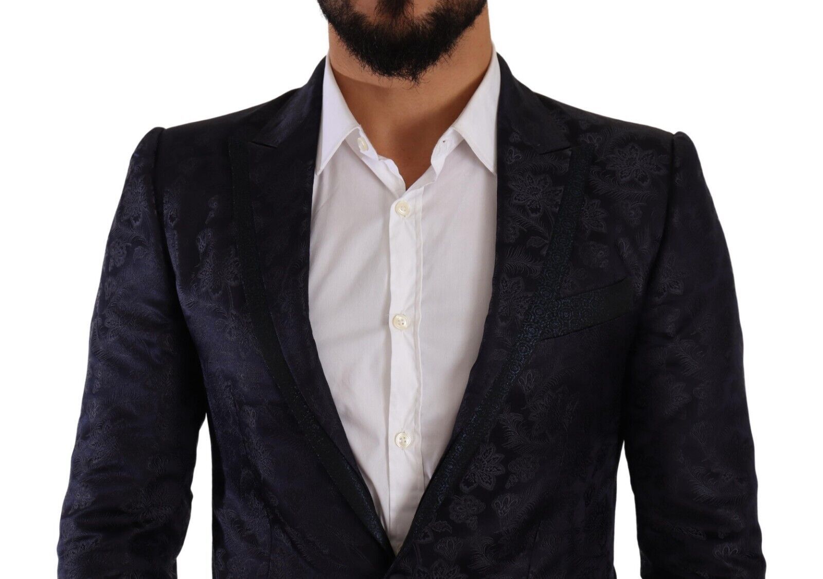 Dolce & Gabbana Blue Blazer for Men detail view