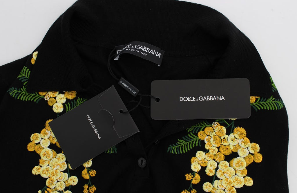 Dolce & Gabbana Black Polo Shirt for Women additional view