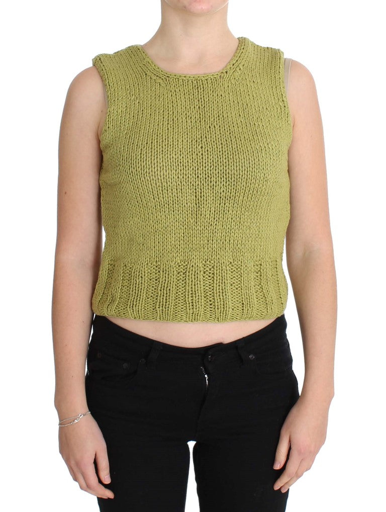 PINK MEMORIES Green Sleeveless for Women