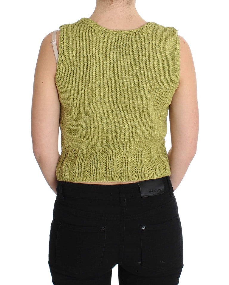 PINK MEMORIES Green Sleeveless for Women detail view