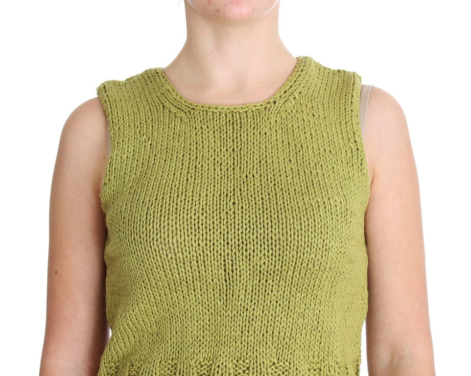 PINK MEMORIES Green Sleeveless for Women side view