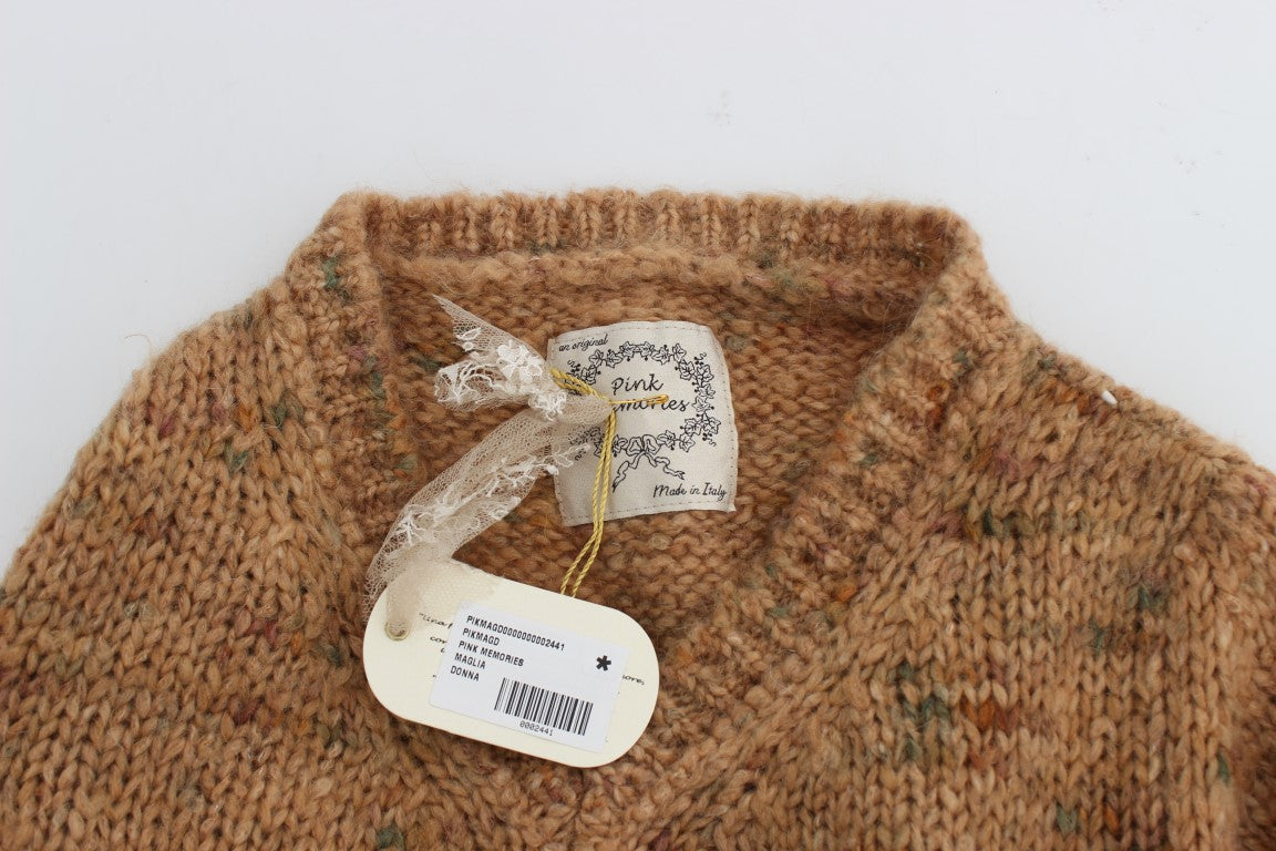 PINK MEMORIES Brown Sweatshirt for Women additional view