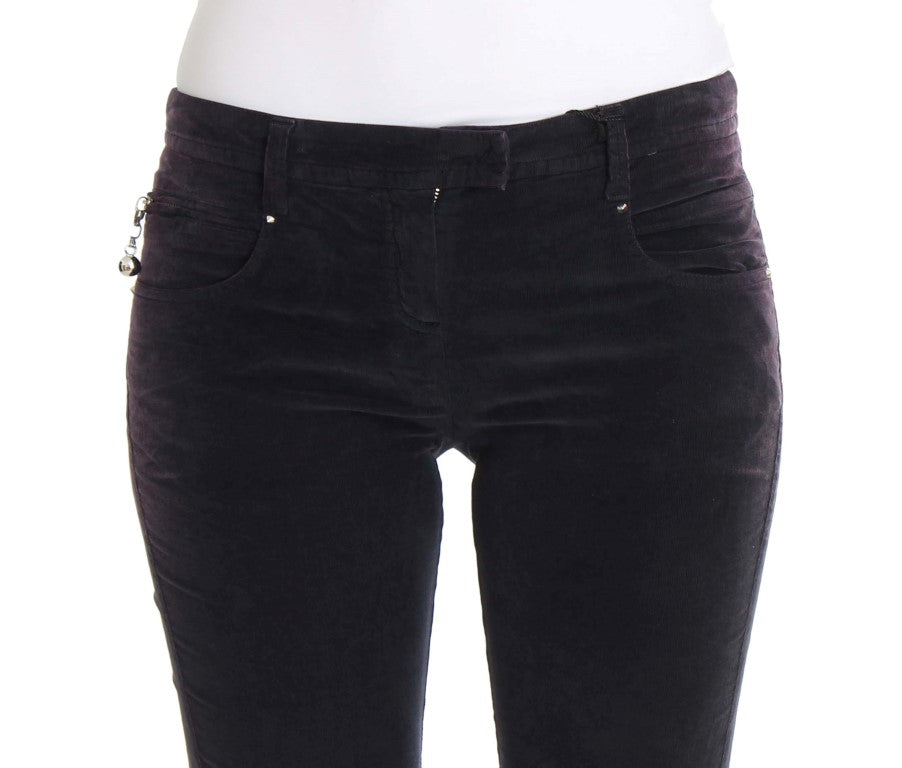 Costume National Purple Slim Fit Jeans for Women additional view
