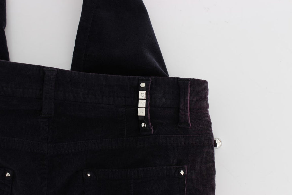Costume National Purple Slim Fit Jeans for Women additional view