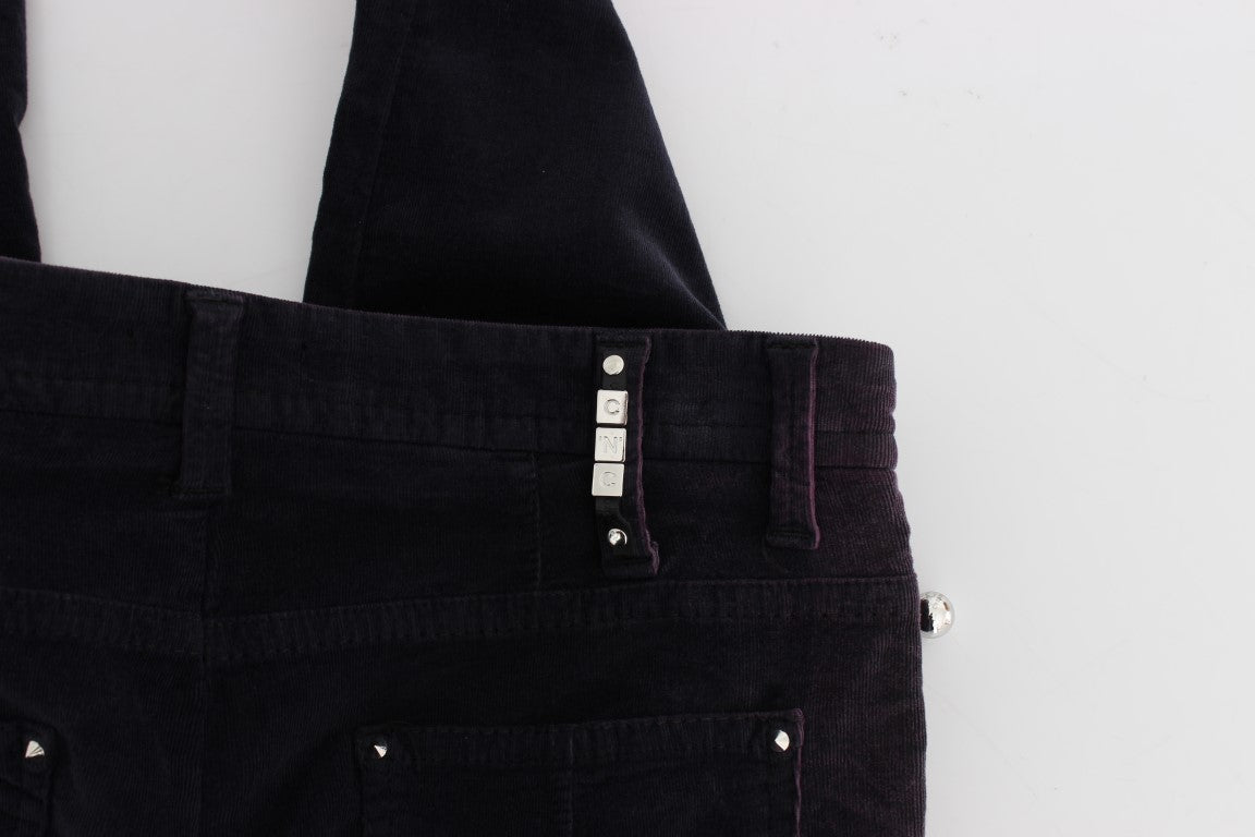 Costume National Purple Slim Fit Jeans for Women additional view