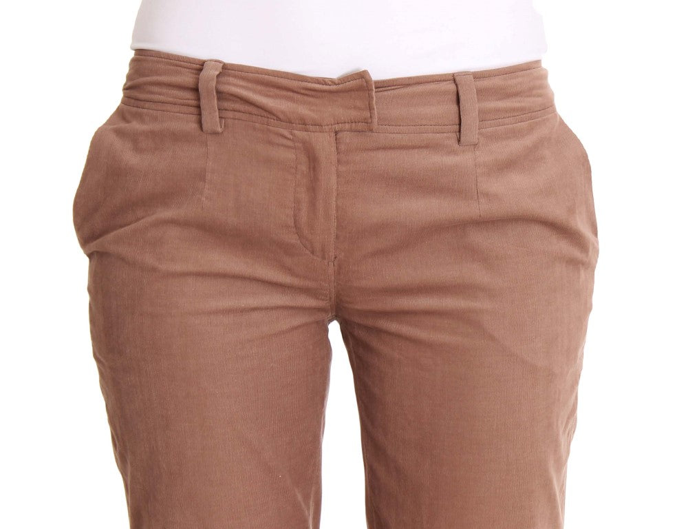 Costume National Brown Cropped Pants for Women additional view