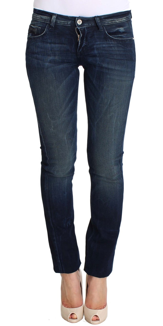 Costume National Blue Skinny Jeans for Women