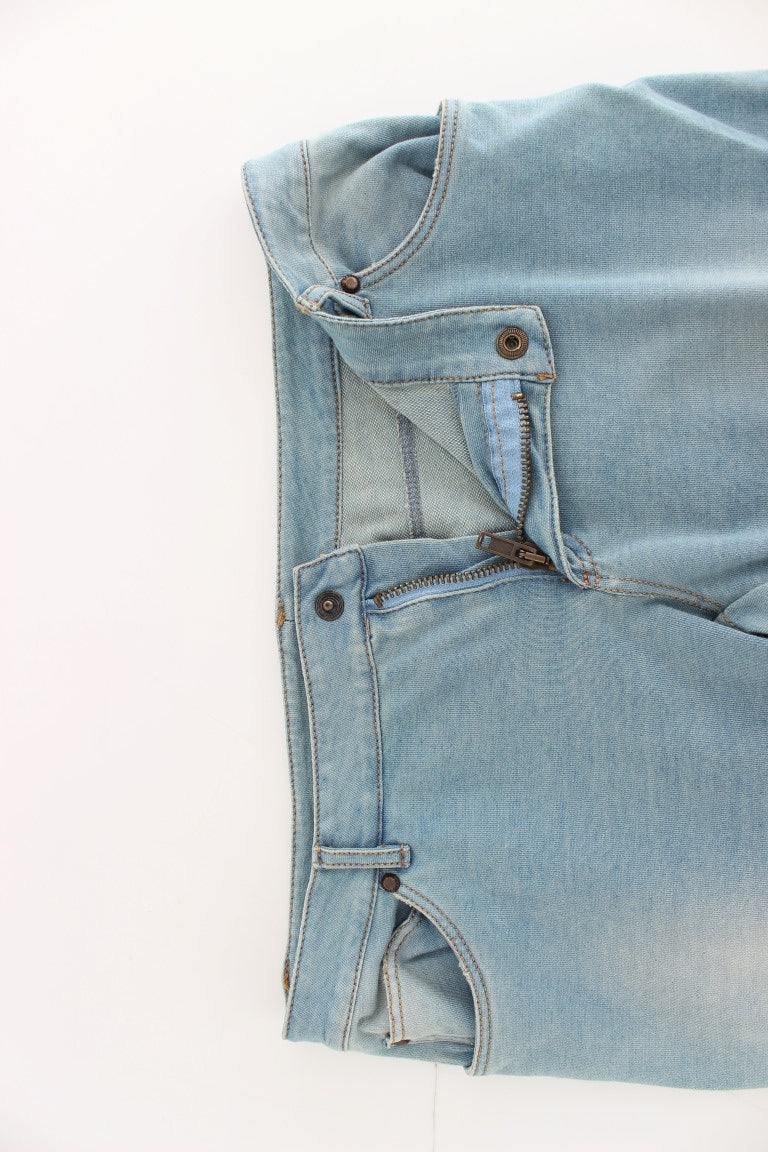 Ermanno Scervino Blue Cropped Jeans for Women additional view