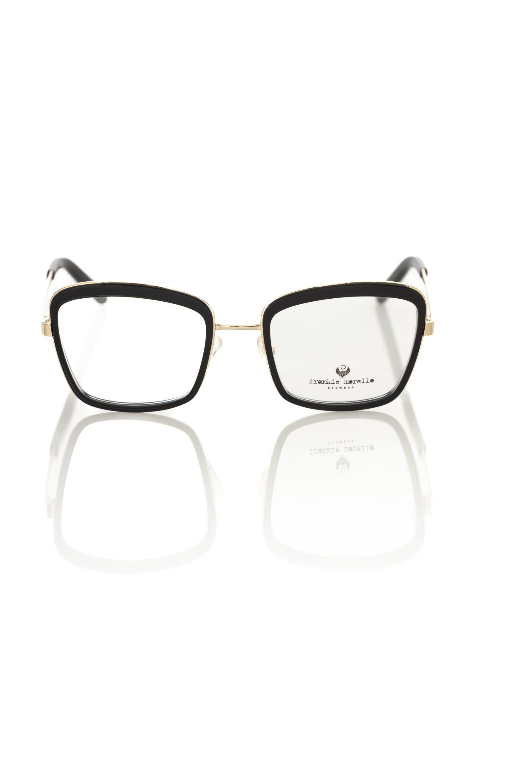 Frankie Morello Black Glasses Frames for Women