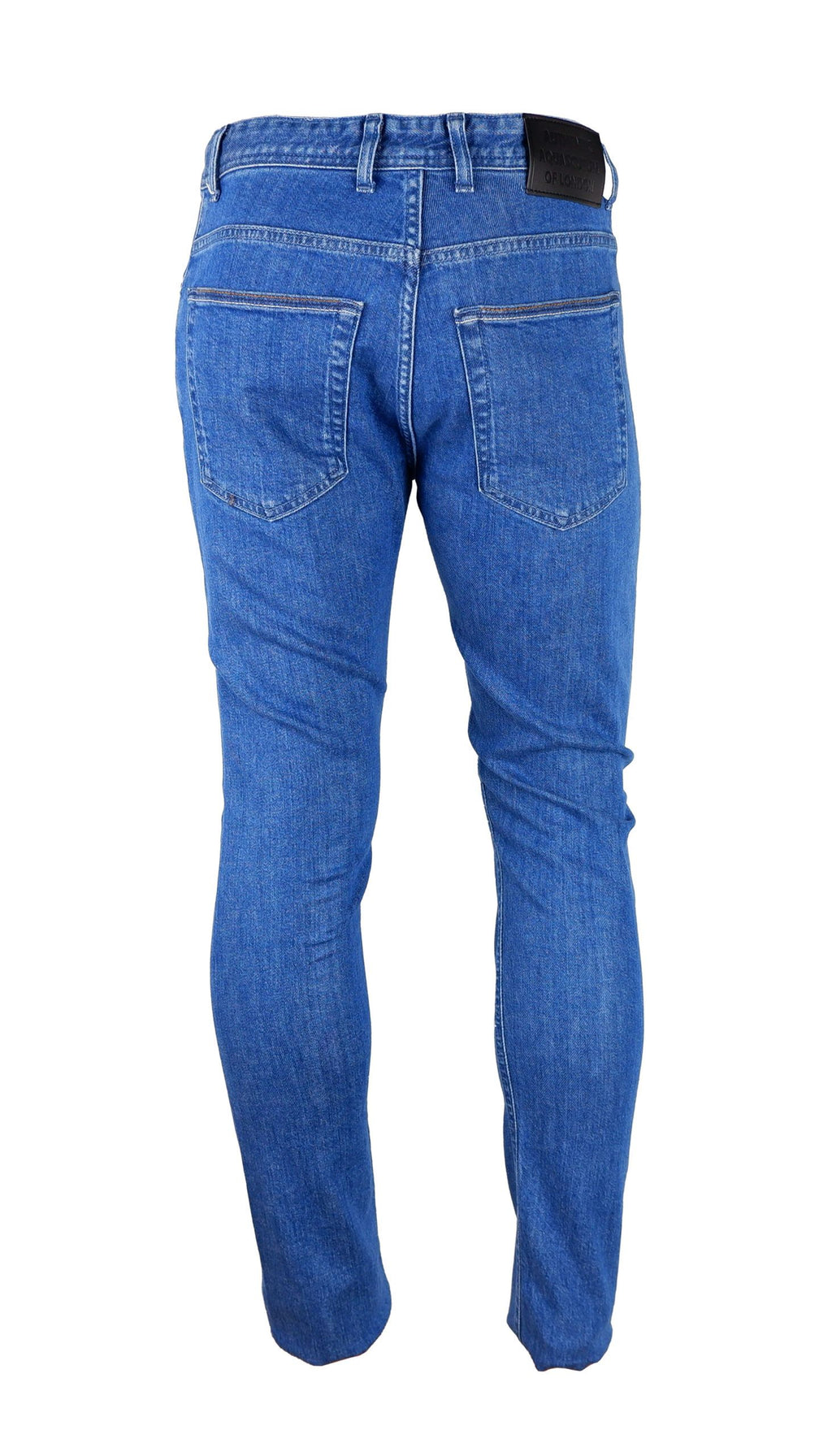 Aquascutum Blue Cotton Men's Jeans