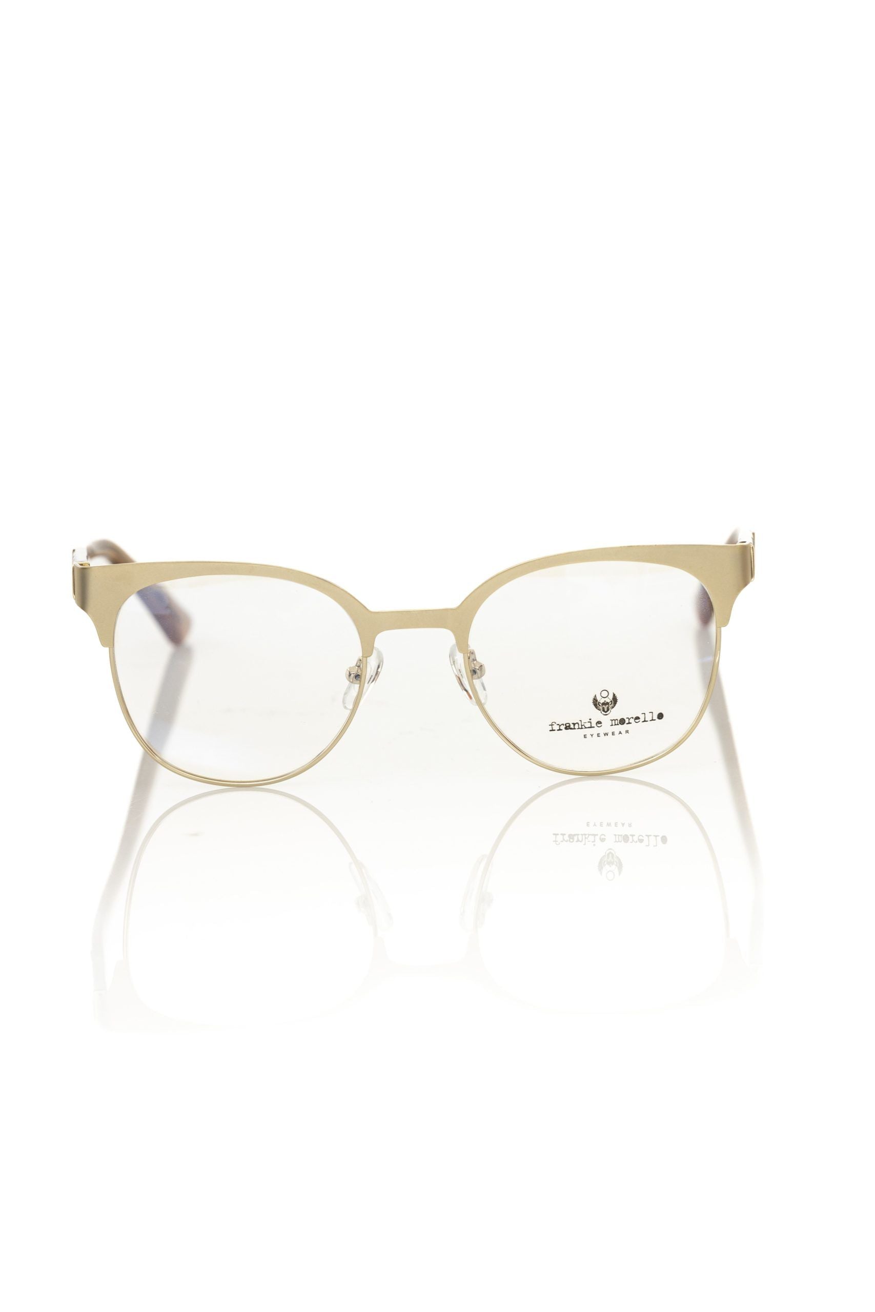 Frankie Morello Gold Glasses Frames for Women