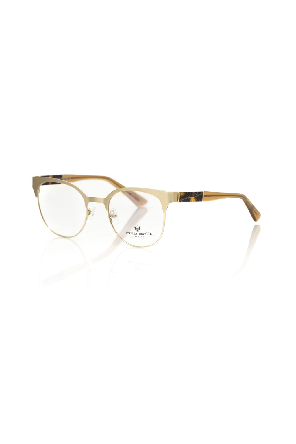 Frankie Morello Gold Glasses Frames for Women alternate view