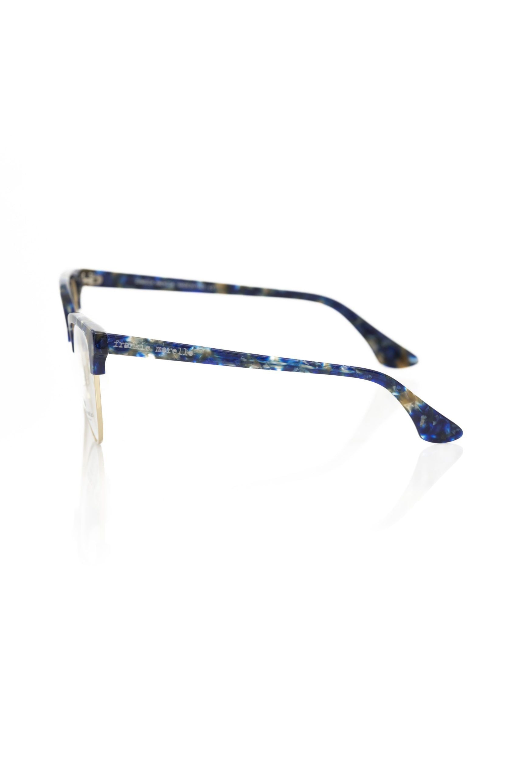 Frankie Morello Blue Glasses Frames for Women detail view