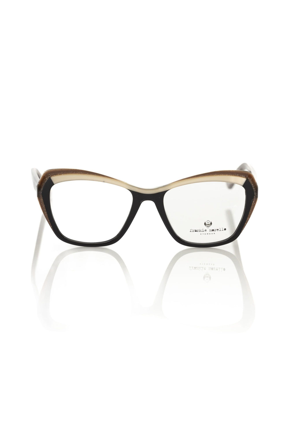 Frankie Morello Black Glasses Frames for Women