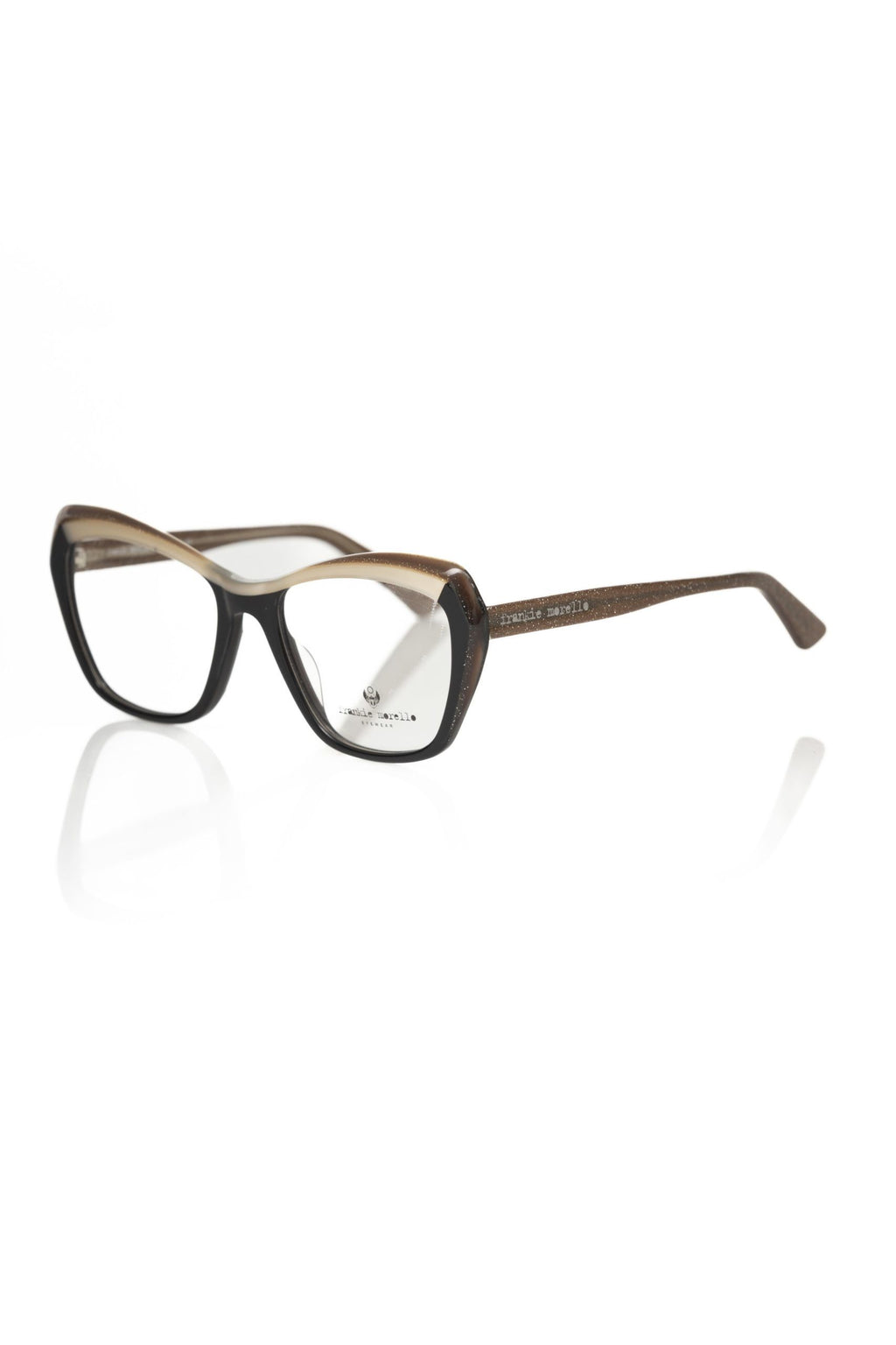 Frankie Morello Black Glasses Frames for Women alternate view