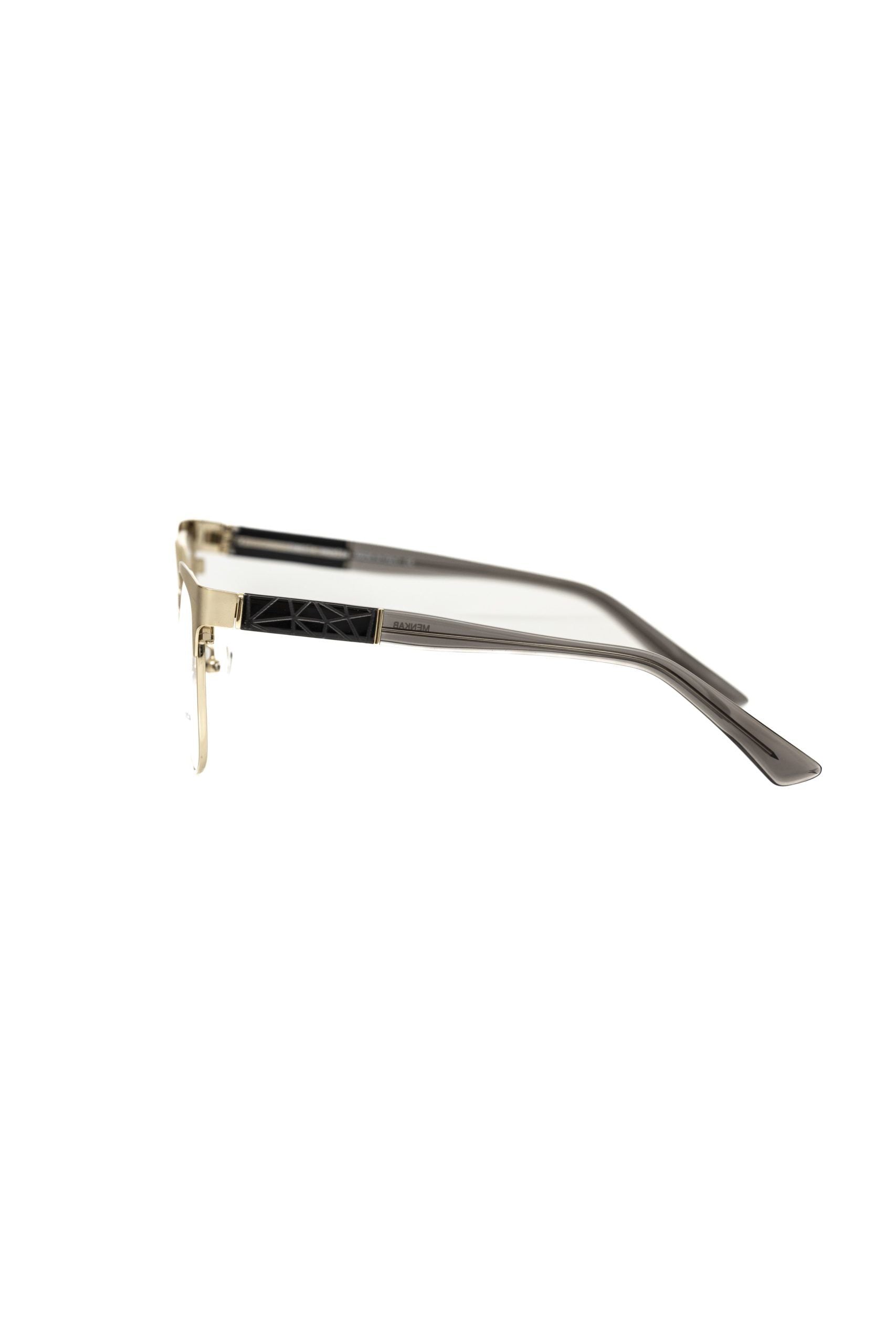 Frankie Morello Gold Glasses Frames for Women detail view