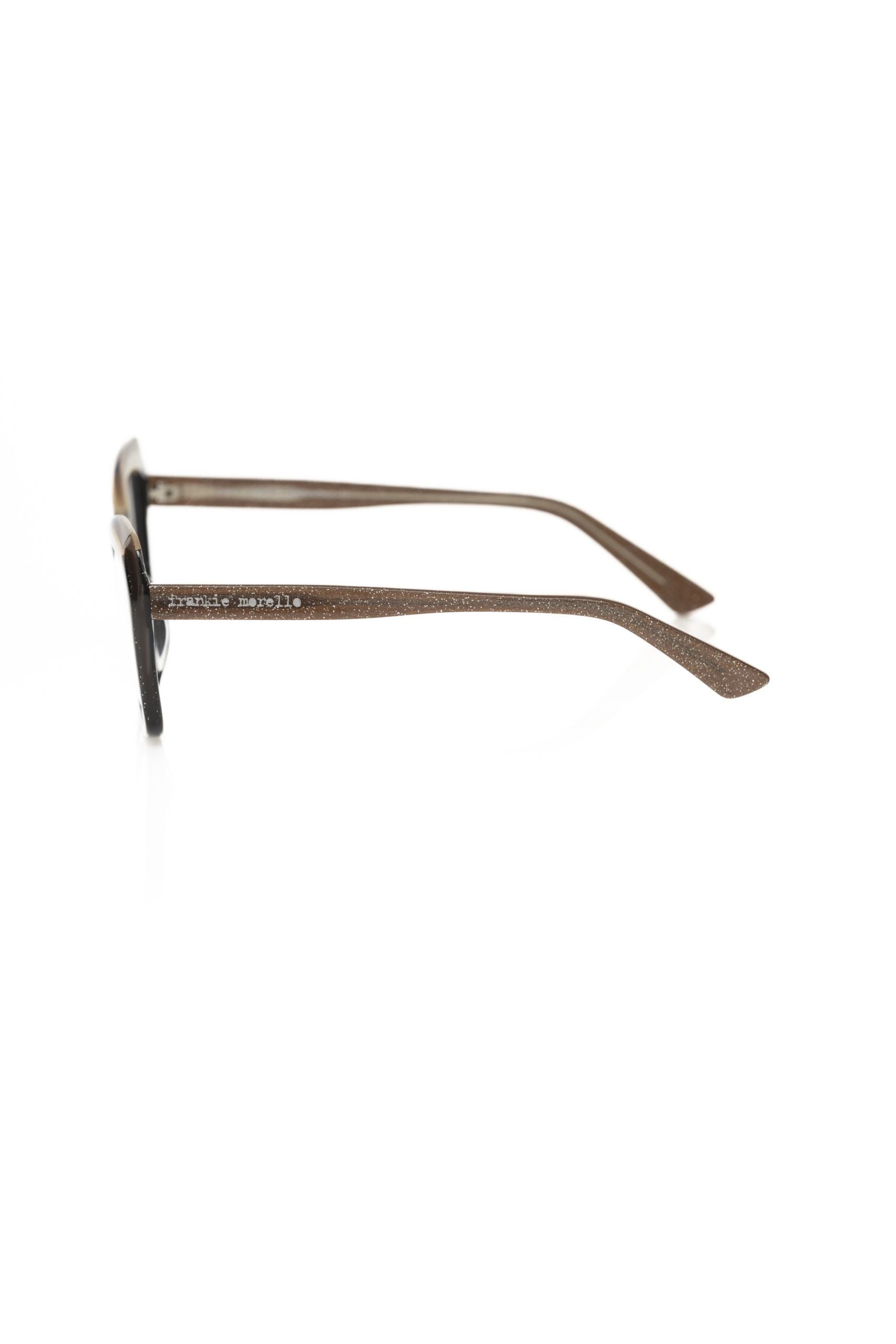 Frankie Morello Black Glasses Frames for Women detail view