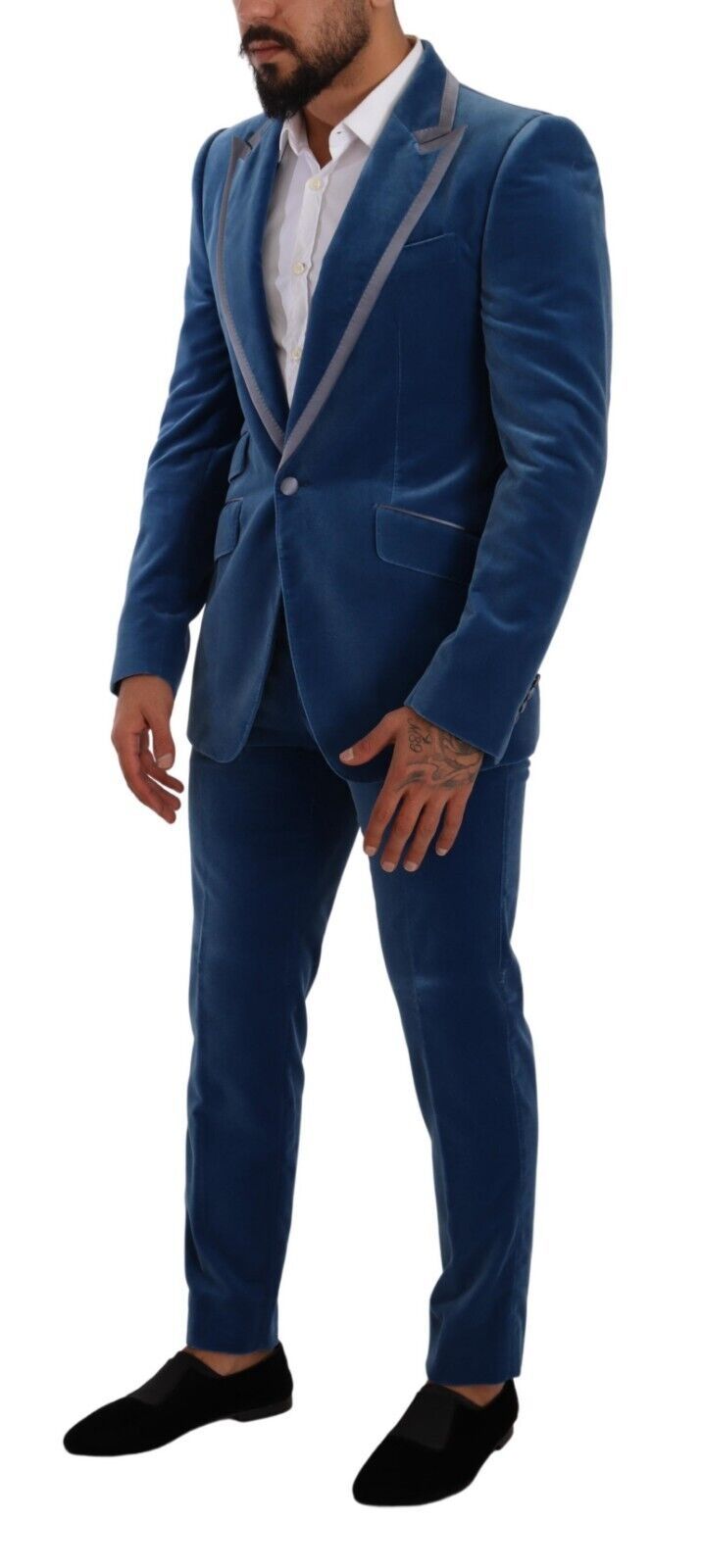 Dolce & Gabbana Blue Two Piece Suits for Men alternate view