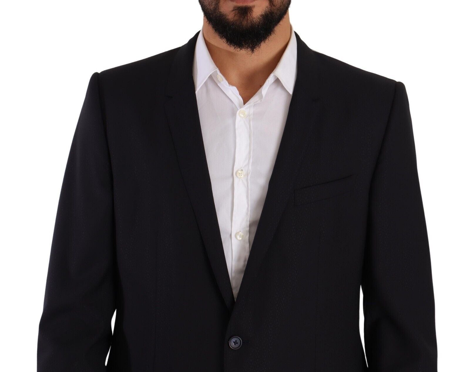 Dolce & Gabbana Blue Two Piece Suits for Men side view
