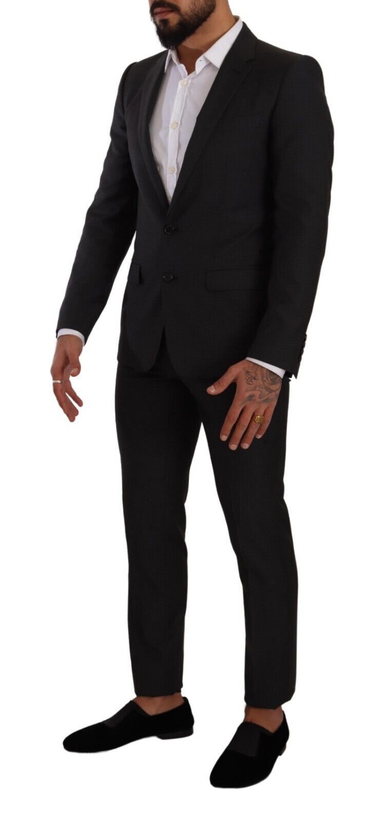 Dolce & Gabbana Black Two Piece Suits for Men alternate view