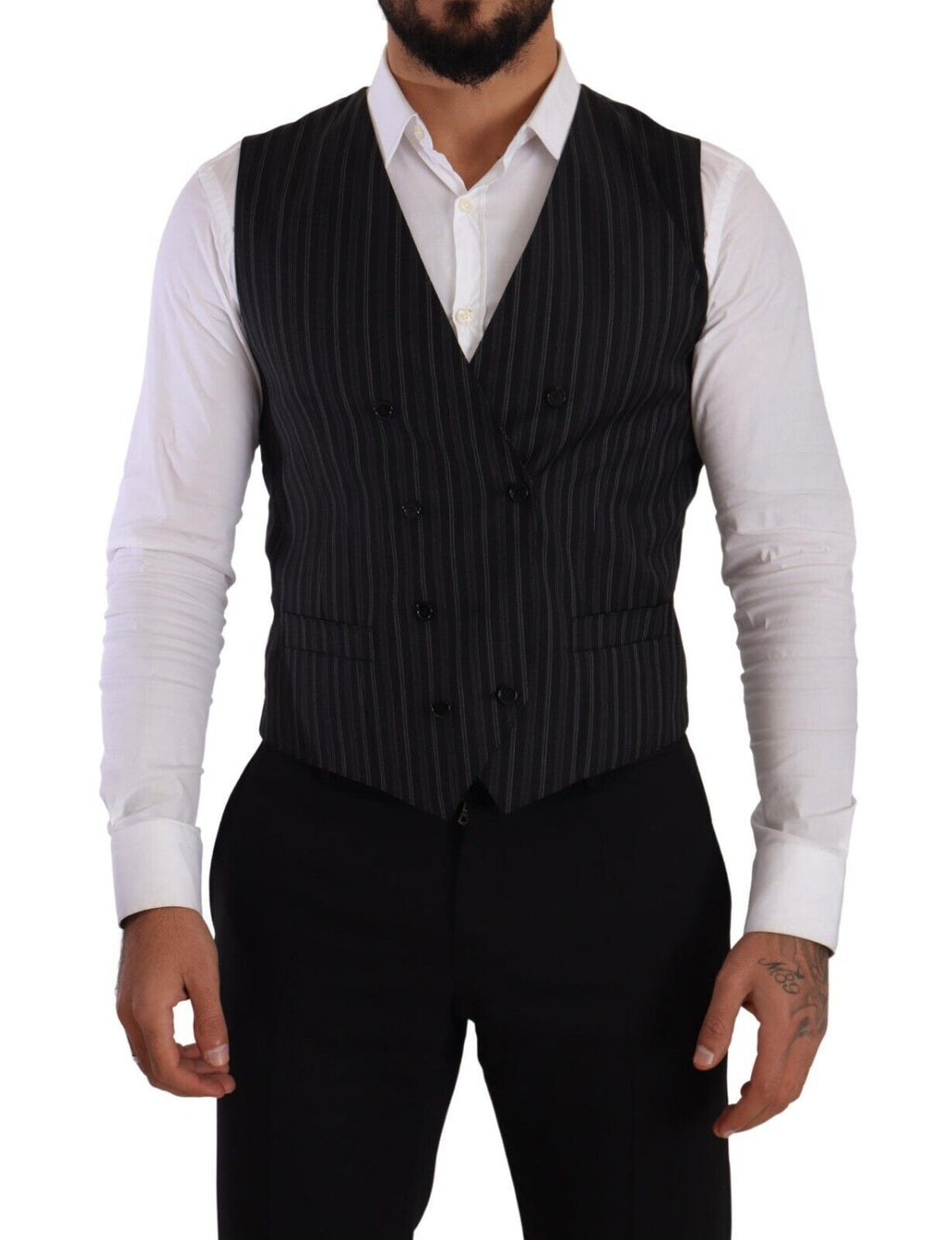 Dolce & Gabbana Grey Waistcoats for Men