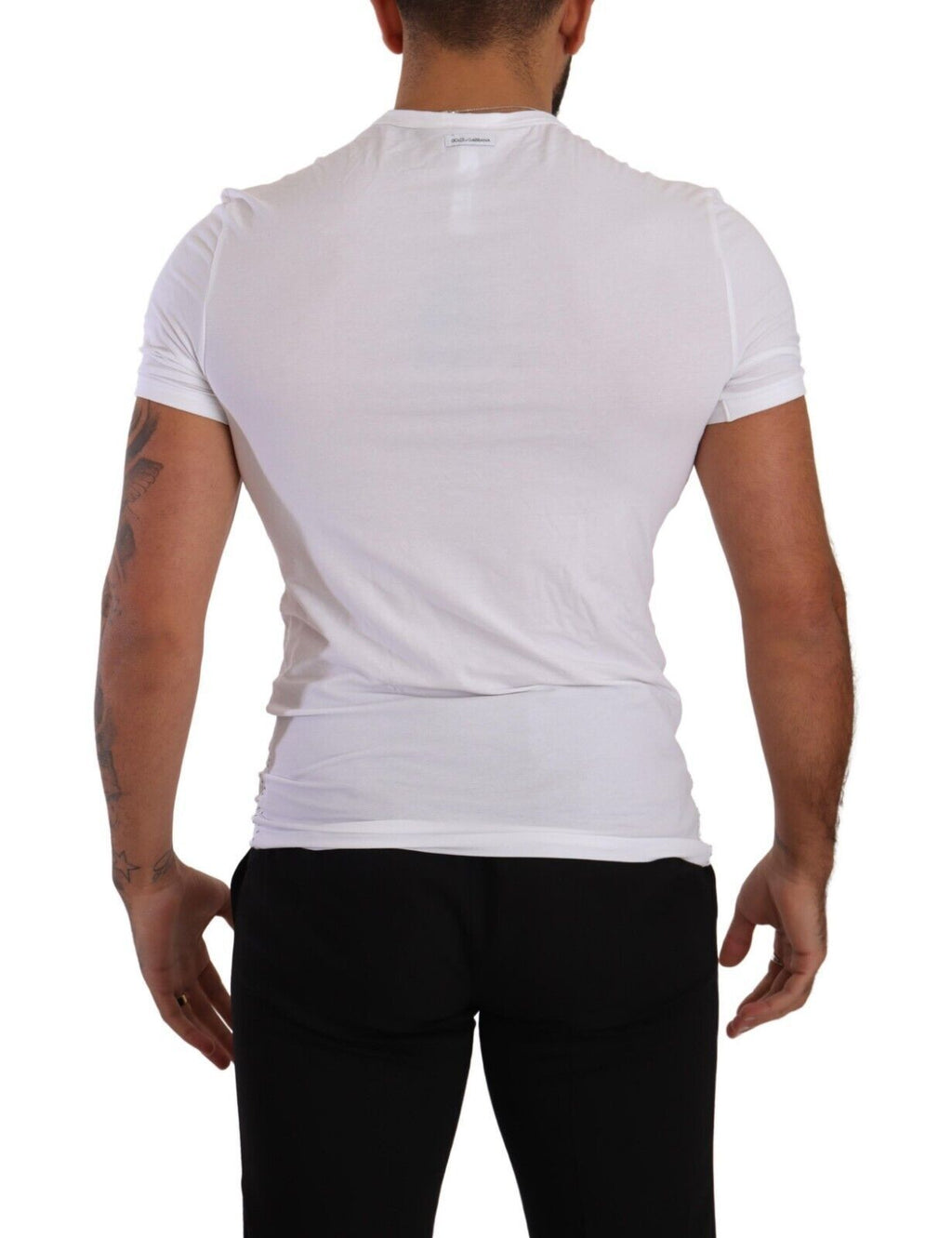 Dolce & Gabbana White T-Shirt for Men detail view