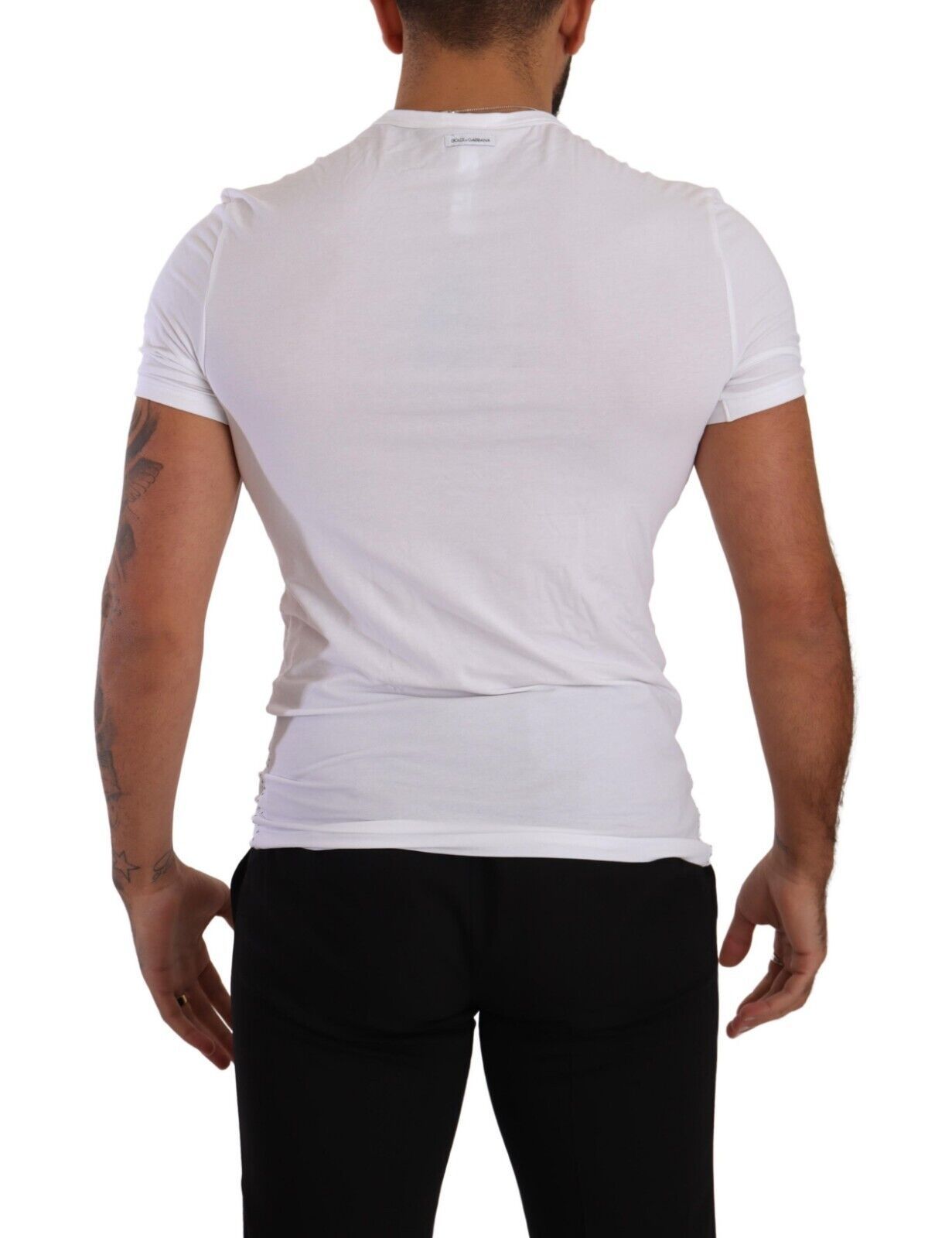 Dolce & Gabbana White T-Shirt for Men detail view