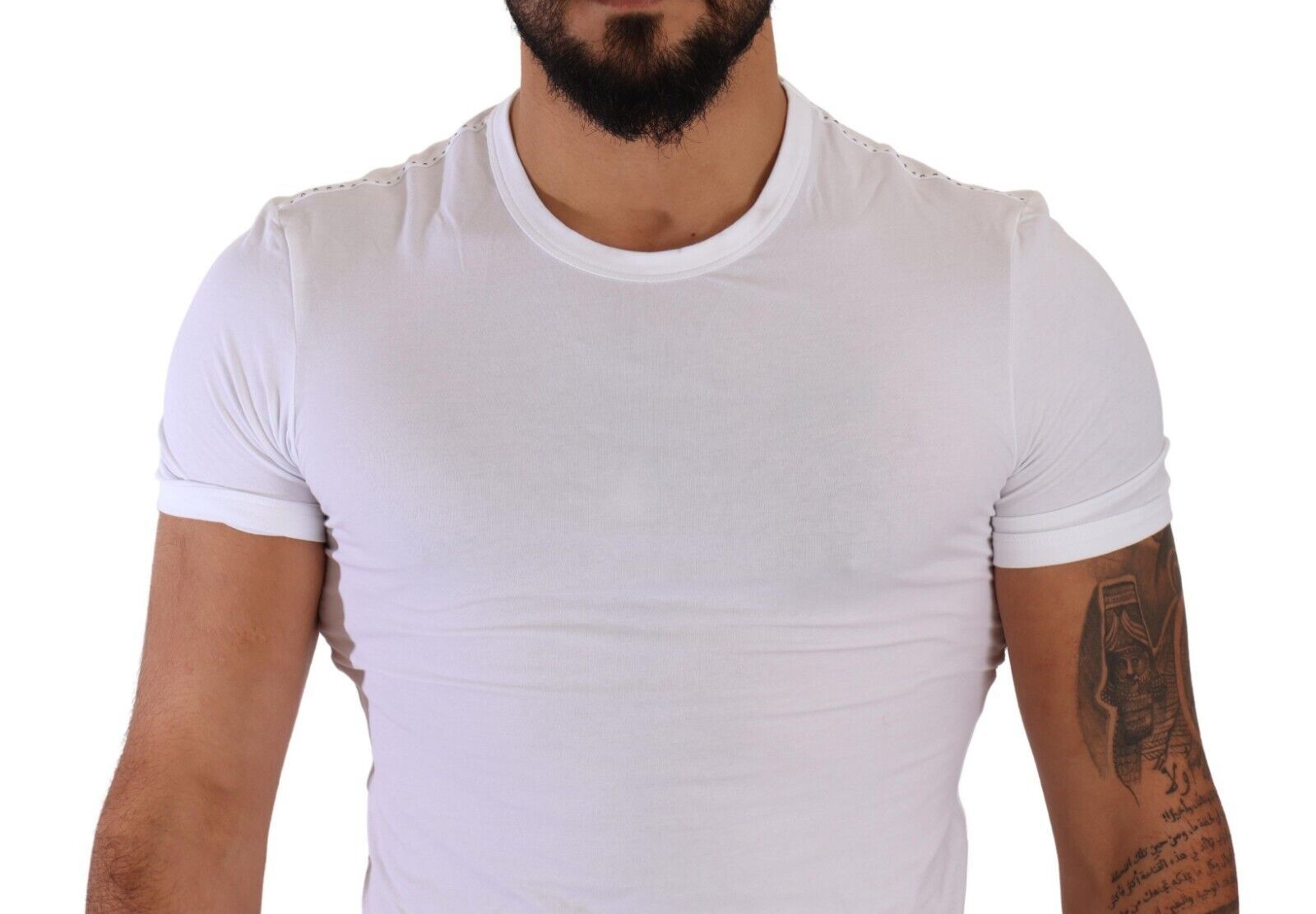 Dolce & Gabbana White T-Shirt for Men side view