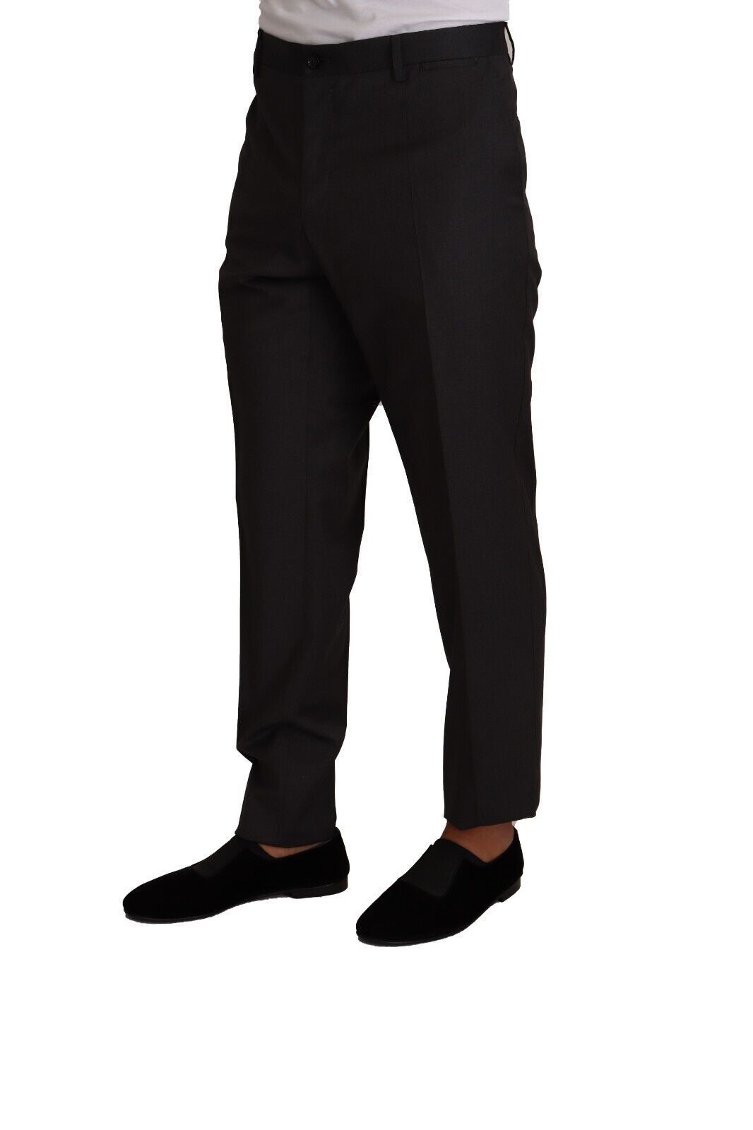 Dolce & Gabbana Grey Dress Pants for Men detail view