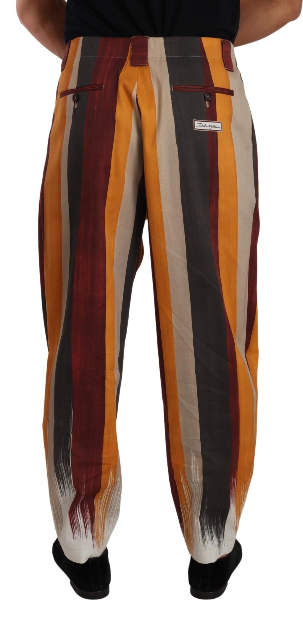 Dolce & Gabbana Multicolor Casual Pants for Men detail view