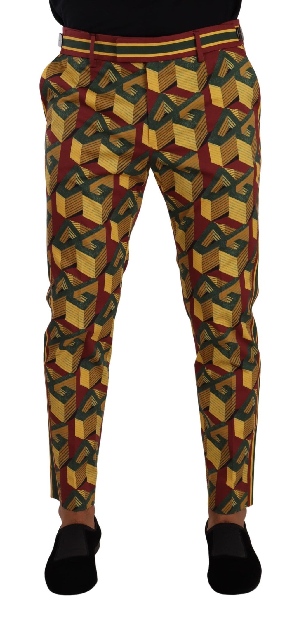Dolce & Gabbana Multicolor Skinny Pants for Men