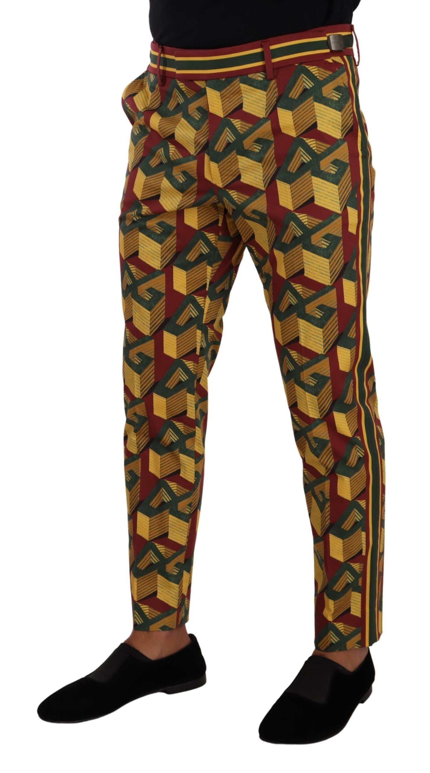 Dolce & Gabbana Multicolor Skinny Pants for Men alternate view